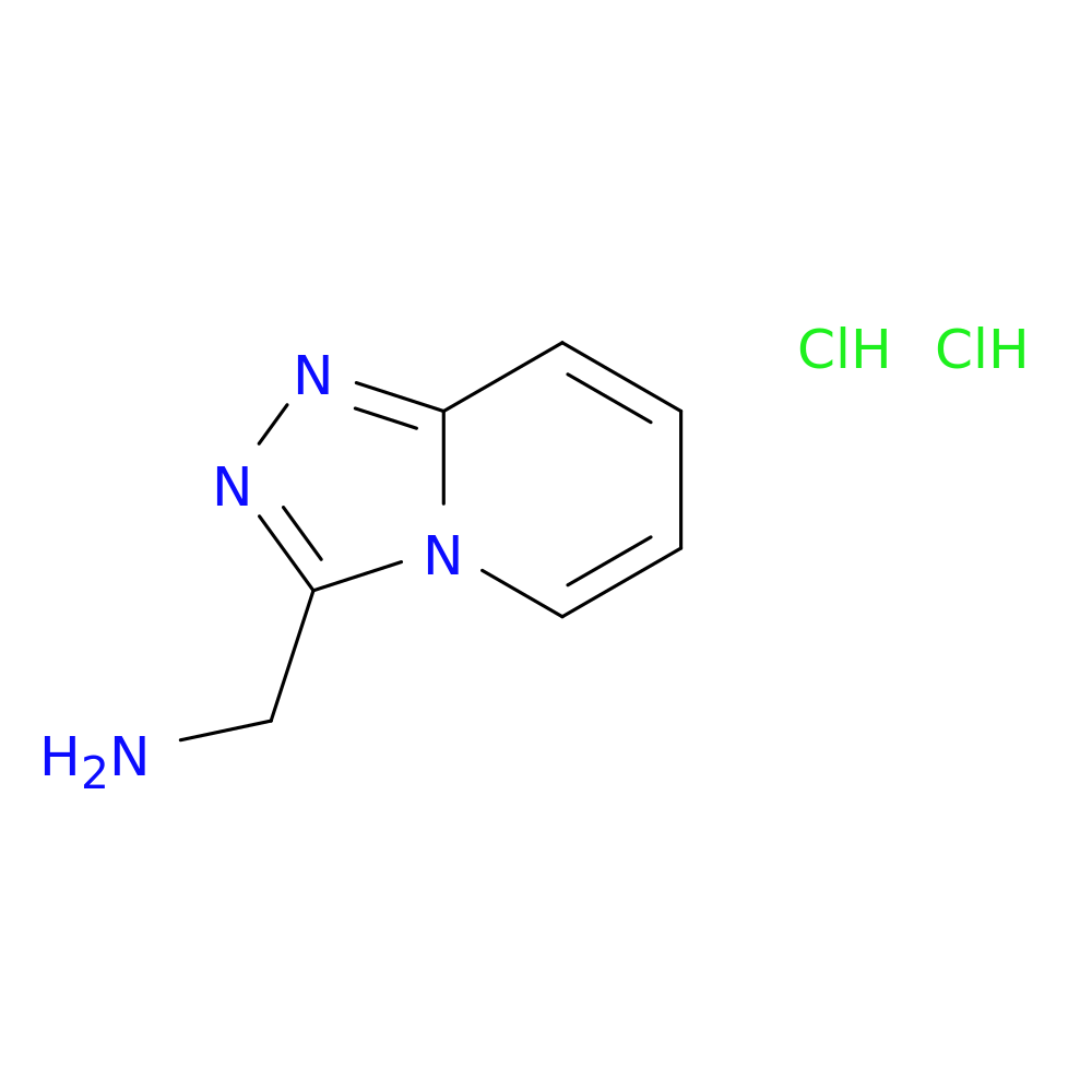 ([1,2,4]triazolo[4,3-a]pyridin-3-ylmethyl)amine dihydrochloride