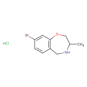 8-bromo-3-methyl-2,3,4,5-tetrahydro-1,4-benzoxazepine hydrochloride