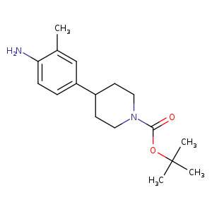 tert-butyl 4-(4-amino-3-methylphenyl)piperidine-1-carboxylate