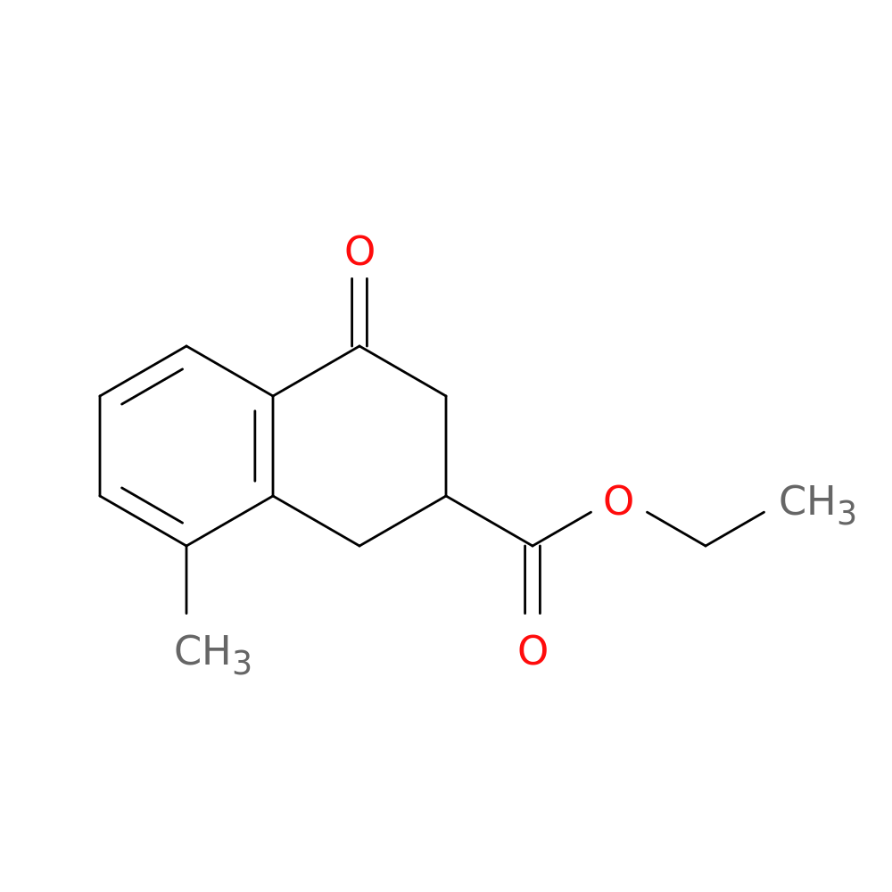 ethyl 8-methyl-4-oxo-1,2,3,4-tetrahydronaphthalene-2-carboxylate