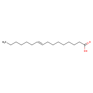 9-Hexadecenoic acid, (9E)-