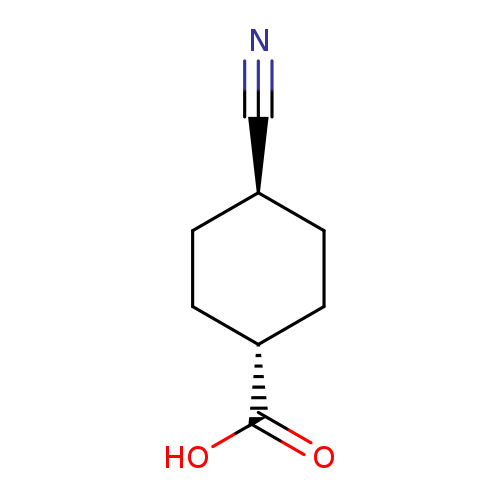 Cyclohexanecarboxylic acid, 4-cyano-, trans-