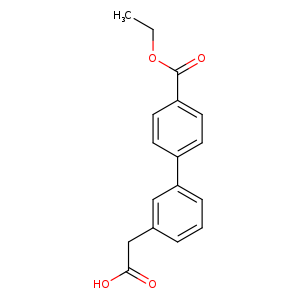 3-[4-(Ethoxycarbonyl)phenyl]phenylacetic acid