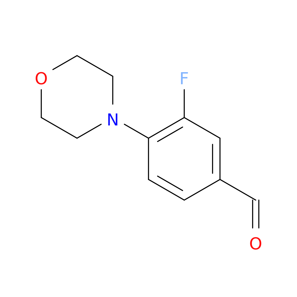 3-Fluoro-4-morpholinobenzaldehyde