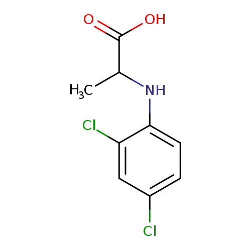 2-[(2,4-dichlorophenyl)amino]propanoic acid
