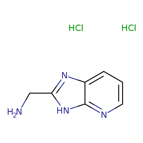 3H-​Imidazo[4,​5-​b]​pyridine-​2-​methanamine, hydrochloride (1:2)