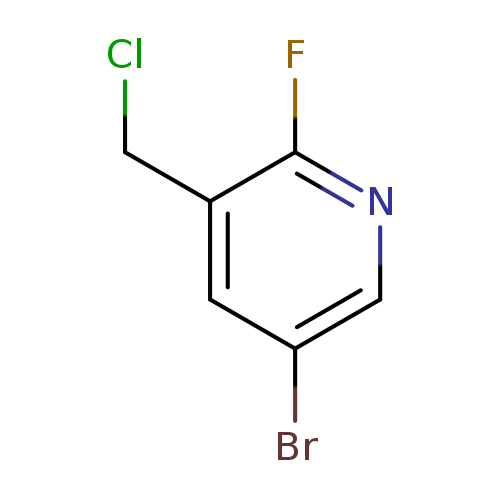 5-BROMO-3-CHLOROMETHYL-2-FLUOROPYRIDINE