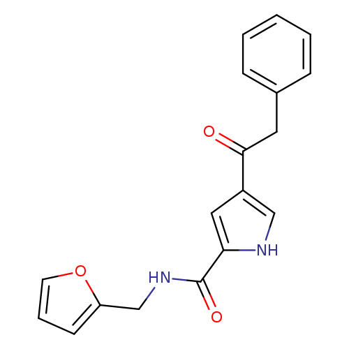 N-[(furan-2-yl)methyl]-4-(2-phenylacetyl)-1H-pyrrole-2-carboxamide