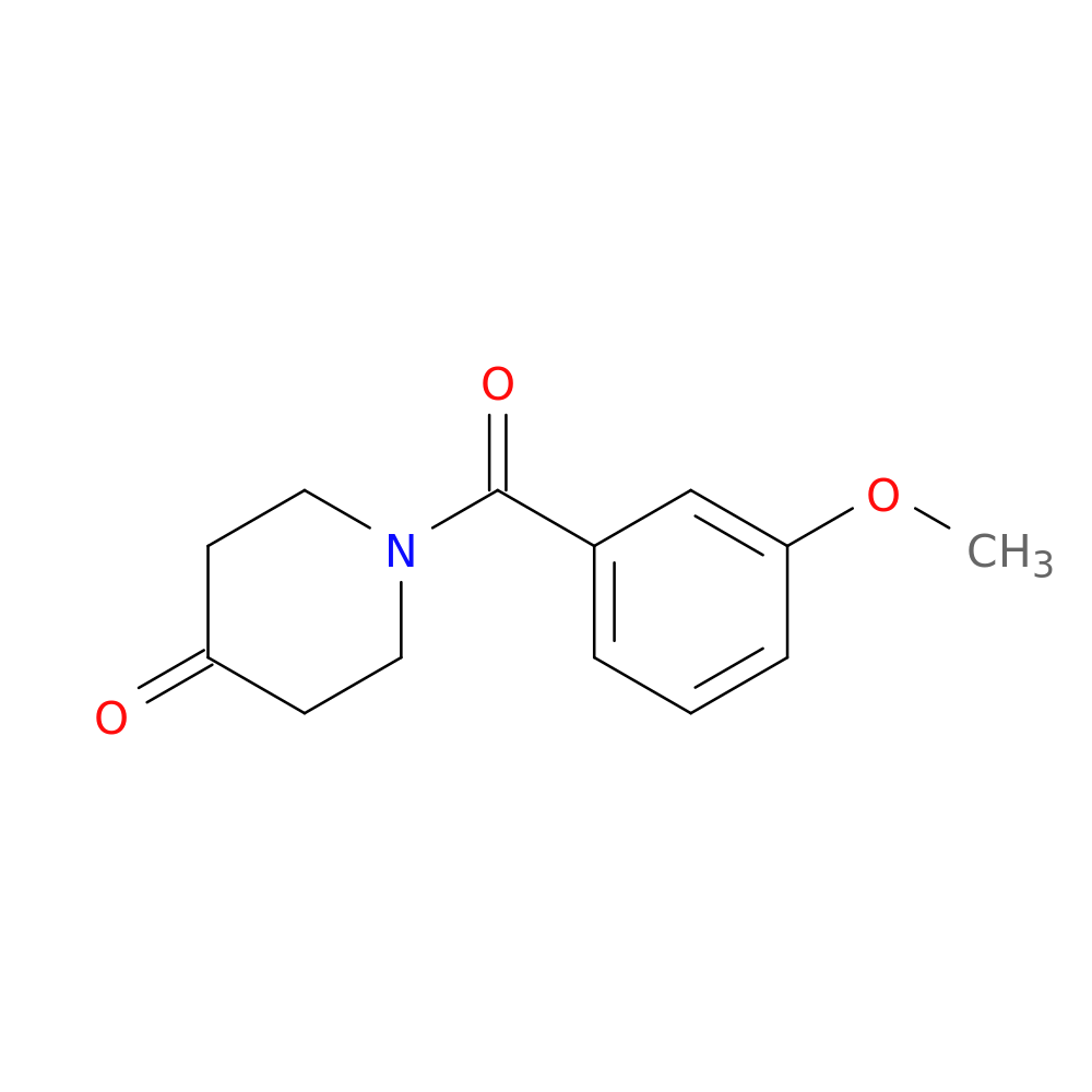 1-(3-Methoxybenzoyl)piperidin-4-one