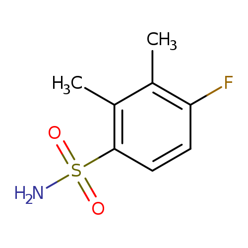 4-fluoro-2,3-dimethylbenzene-1-sulfonamide
