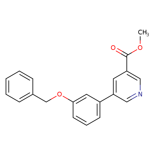 Methyl 5-[3-(benzyloxy)phenyl]nicotinate