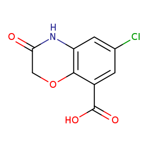 6-Chloro-3-oxo-3,4-dihydro-2H-benzo[b][1,4]oxazine-8-carboxylic acid