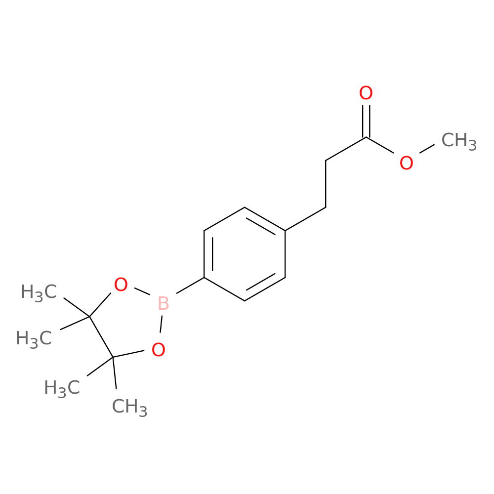 Methyl 3-(4-(4,4,5,5-tetramethyl-1,3,2-dioxaborolan-2-YL)phenyl)propanoate