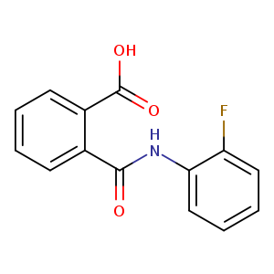 2-((2-Fluorophenyl)carbamoyl)benzoic acid