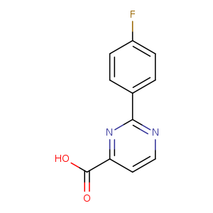 2-(4-fluorophenyl)pyrimidine-4-carboxylic acid