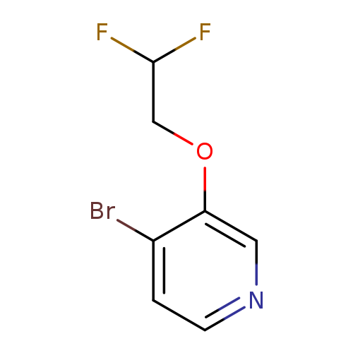 4-bromo-3-(2,2,2-trifluoroethoxy)pyridine