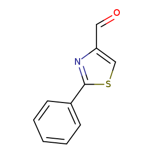 4-Thiazolecarboxaldehyde, 2-phenyl-