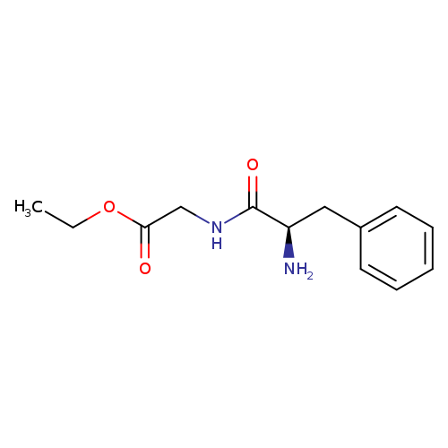 ethyl 2-[(2R)-2-amino-3-phenylpropanamido]acetate