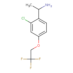 1-[2-Chloro-4-(2,2,2-trifluoro-ethoxy)-phenyl]-ethylamine