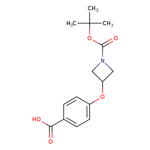 1-Azetidinecarboxylic acid, 3-(4-carboxyphenoxy)-, 1-(1,1-dimethylethyl) ester