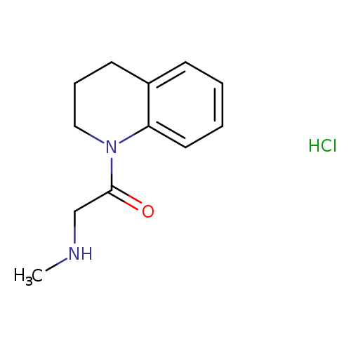 2-(methylamino)-1-(1,2,3,4-tetrahydroquinolin-1-yl)ethan-1-one hydrochloride
