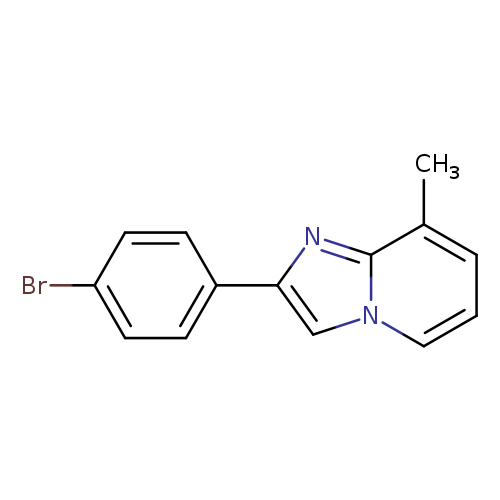 2-(4-Bromophenyl)-8-methylimidazo[1,2-a]pyridine