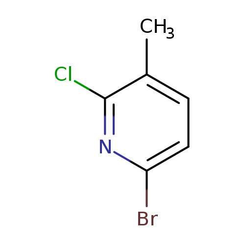 6-Bromo-2-chloro-3-methylpyridine