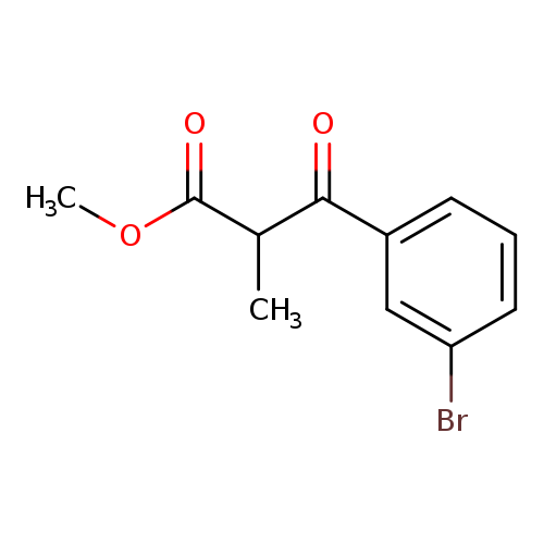 methyl 3-(3-bromophenyl)-2-methyl-3-oxopropanoate