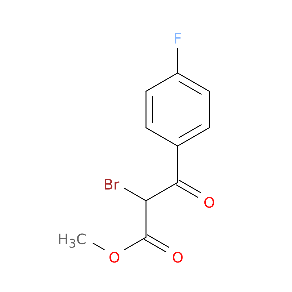 Benzenepropanoic acid, α-bromo-4-fluoro-β-oxo-, methyl ester