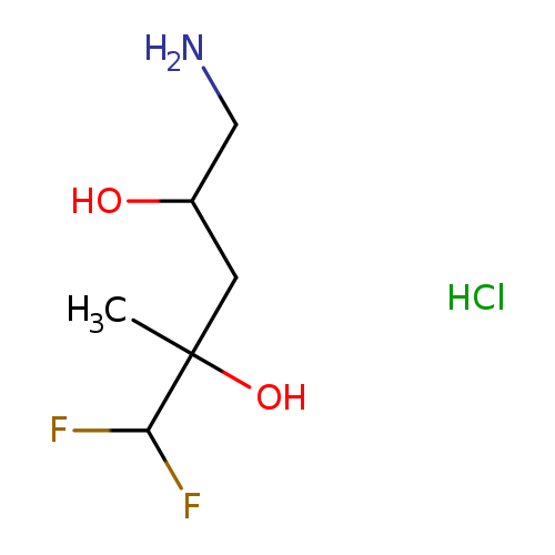 5-amino-1,1-difluoro-2-methylpentane-2,4-diolhydrochloride