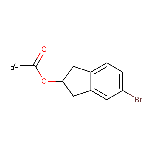 5-Bromo-2,3-dihydro-1H-inden-2-yl acetate