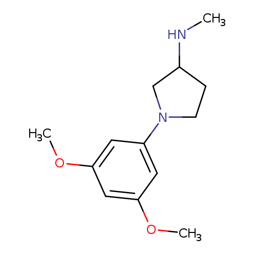 1-(3,5-dimethoxyphenyl)-N-methylpyrrolidin-3-amine