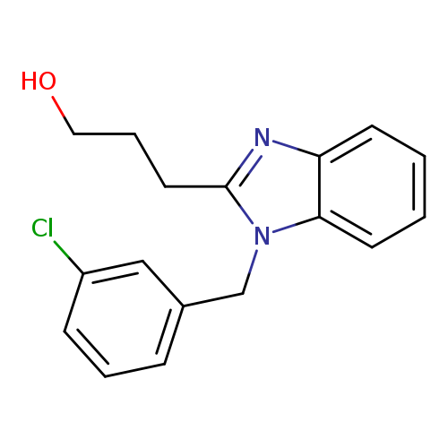 3-{1-[(3-chlorophenyl)methyl]-1H-1,3-benzodiazol-2-yl}propan-1-ol
