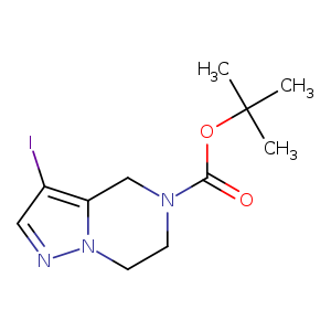 Tert-Butyl 3-iodo-6,7-dihydropyrazolo[1,5-a]pyrazine-5(4H)-carboxylate
