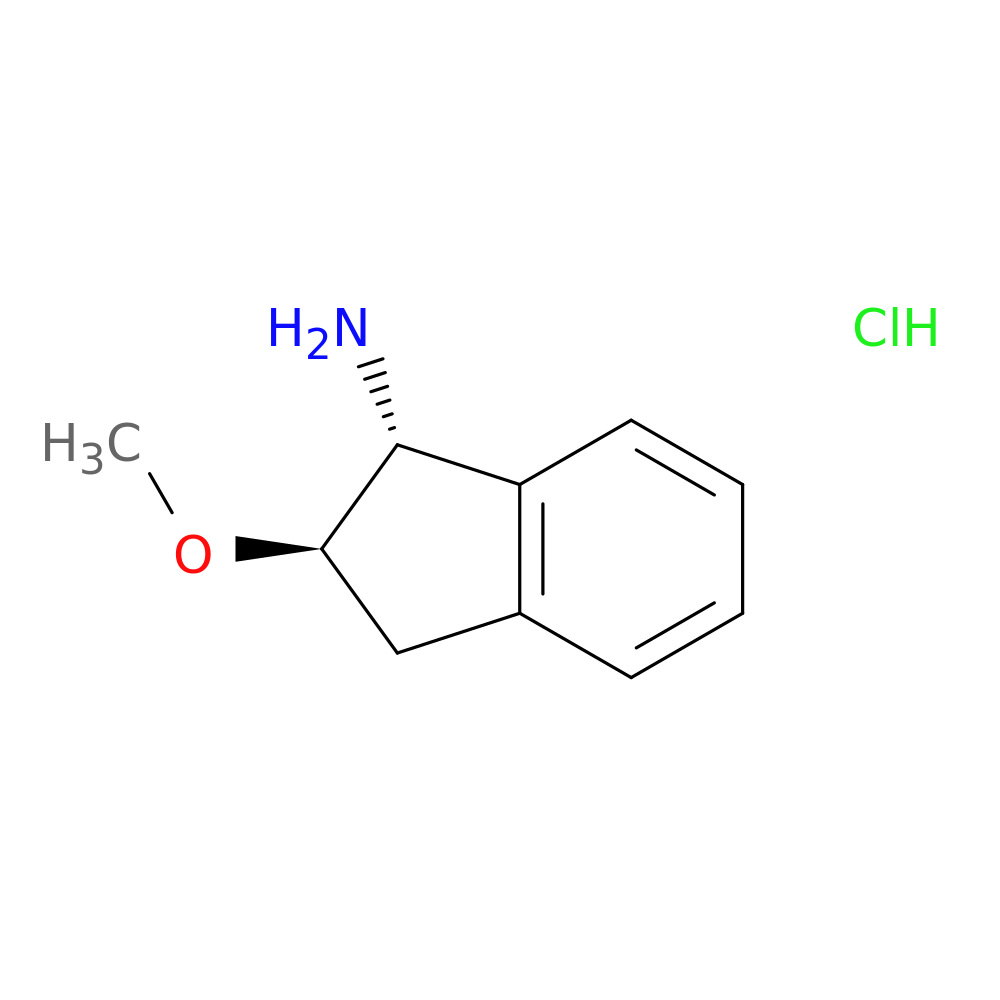 rac-(1R,2R)-2-methoxy-2,3-dihydro-1H-inden-1-amine hydrochloride