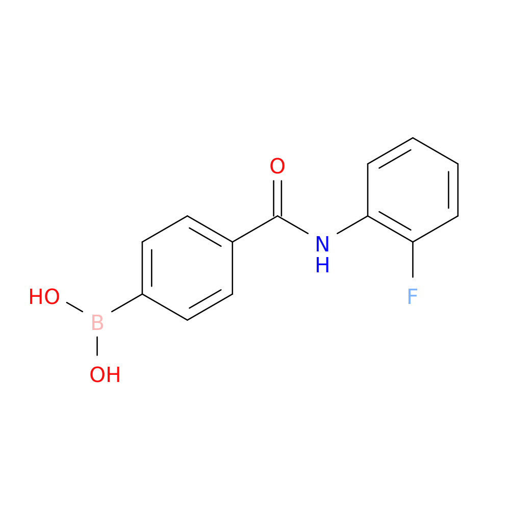 (4-((2-Fluorophenyl)carbamoyl)phenyl)boronic acid
