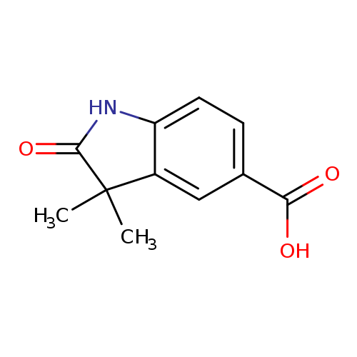 3,3-Dimethyl-2-oxo-2,3-dihydro-1h-indole-5-carboxylic acid