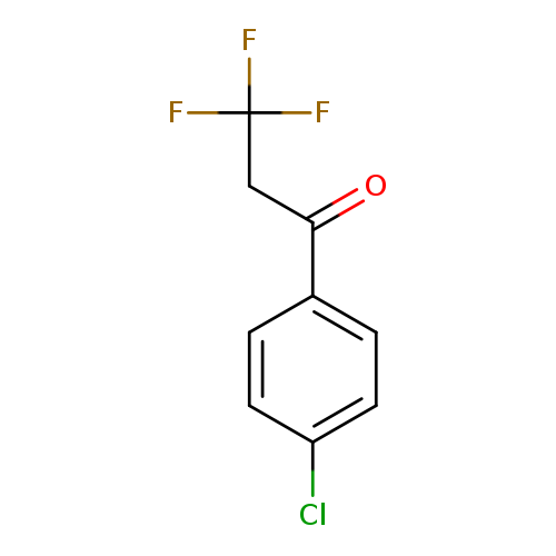 1-(4-chlorophenyl)-3,3,3-trifluoropropan-1-one