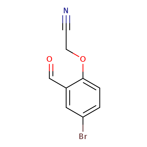 2-(4-Bromo-2-formylphenoxy)acetonitrile