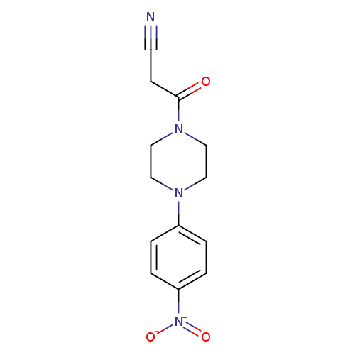 1-Piperazinepropanenitrile, 4-(4-nitrophenyl)-β-oxo-