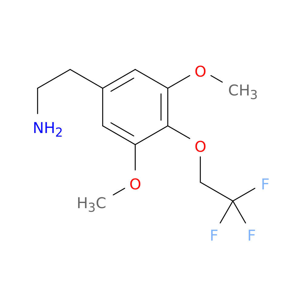 2-[3,5-dimethoxy-4-(2,2,2-trifluoroethoxy)phenyl]ethan-1-amine