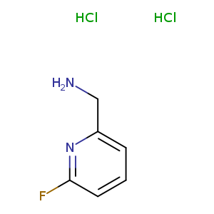 2-Pyridinemethanamine, 6-fluoro-, hydrochloride (1:2)