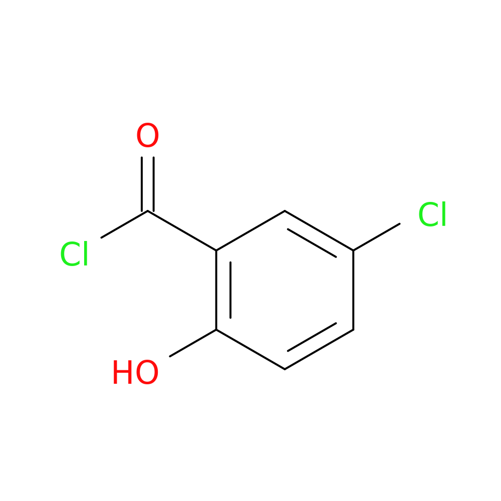 Benzoyl chloride, 5-chloro-2-hydroxy-
