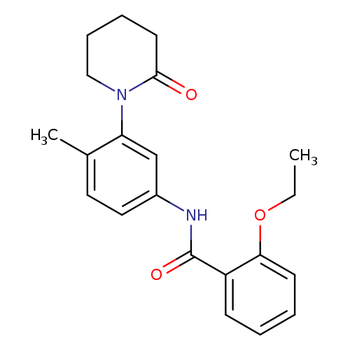 2-ethoxy-N-[4-methyl-3-(2-oxopiperidin-1-yl)phenyl]benzamide