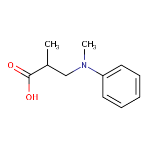 2-Methyl-3-[methyl(phenyl)amino]propanoic acid