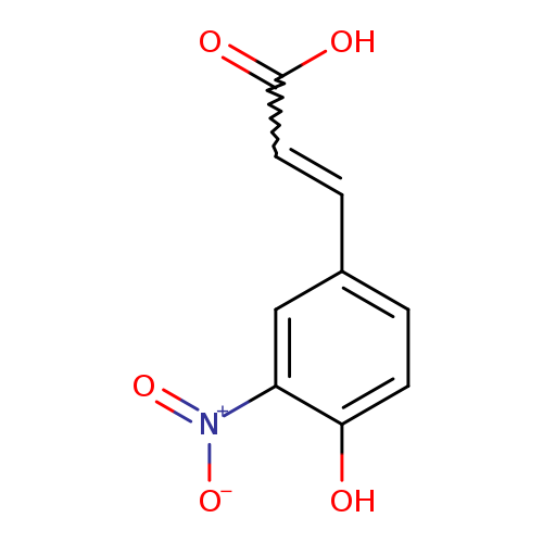 4-Hydroxy-3-nitrocinnamic acid