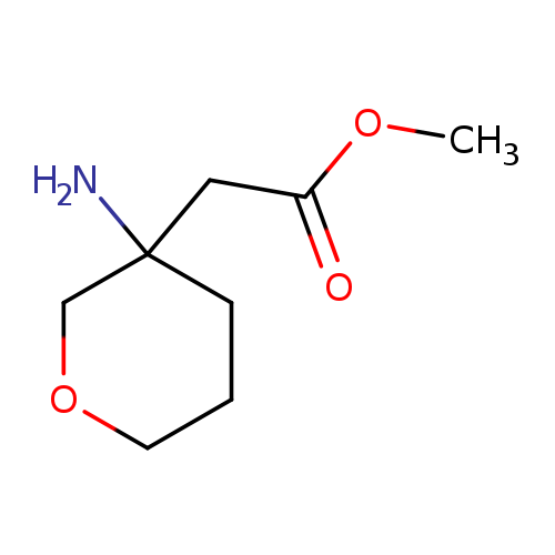 methyl 2-(3-aminooxan-3-yl)acetate