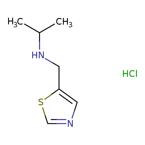 N-(Thiazol-5-ylmethyl)propan-2-amine hydrochloride
