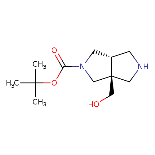 (3aS,6aS)-tert-butyl 3a-(hydroxymethyl)hexahydropyrrolo[3,4-c]pyrrole-2(1H)-carboxylate