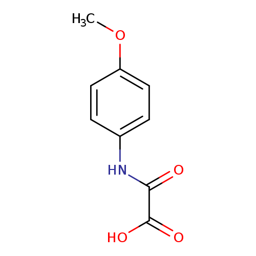 (4-METHOXYPHENYL)AMINO](OXO)ACETIC ACID